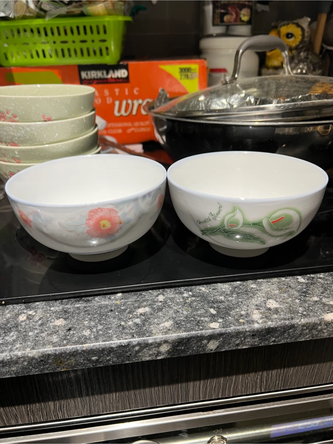 Plastico Dish Rack and Drip Tray and rice or soup bowls - photo 5