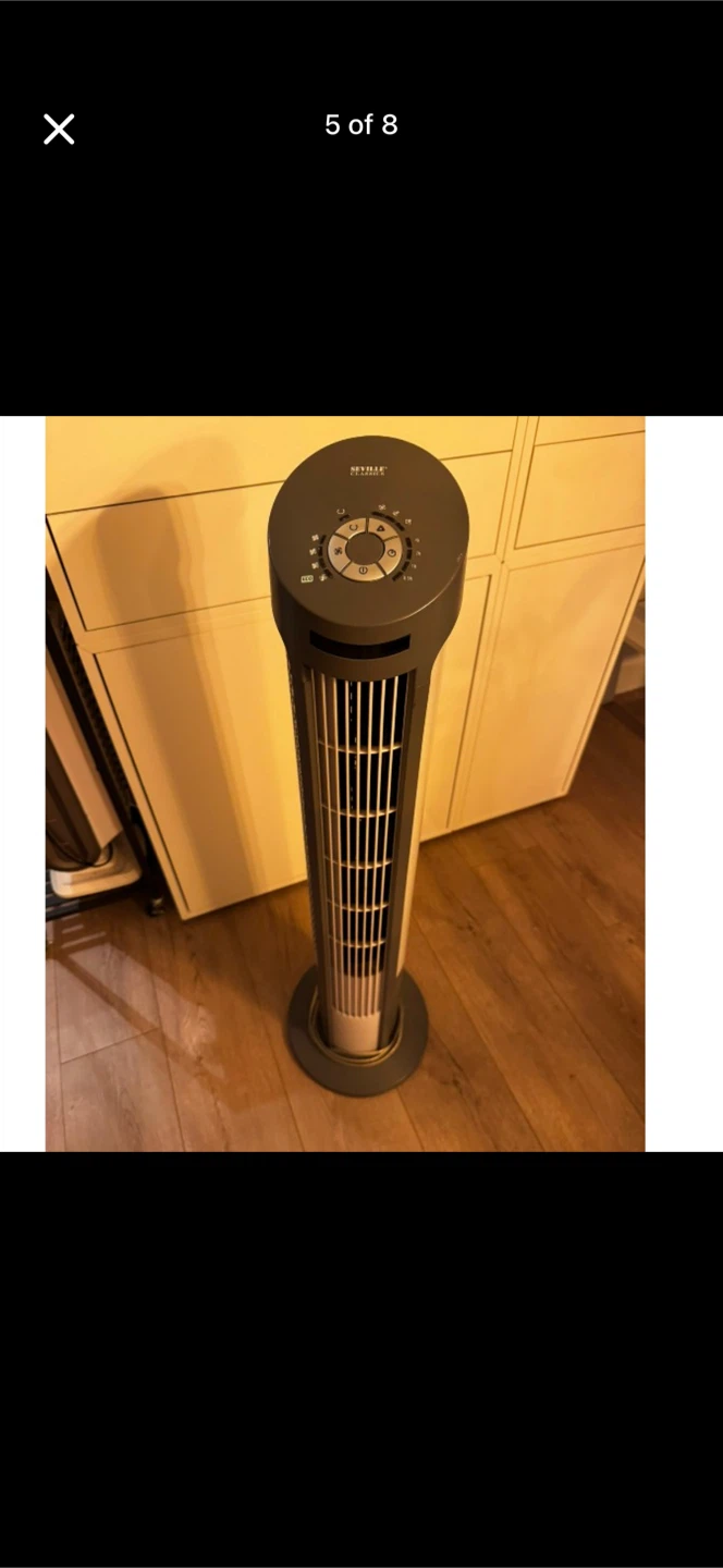 Seville Classics 40 inch Oscillating Tower Fan - photo 5