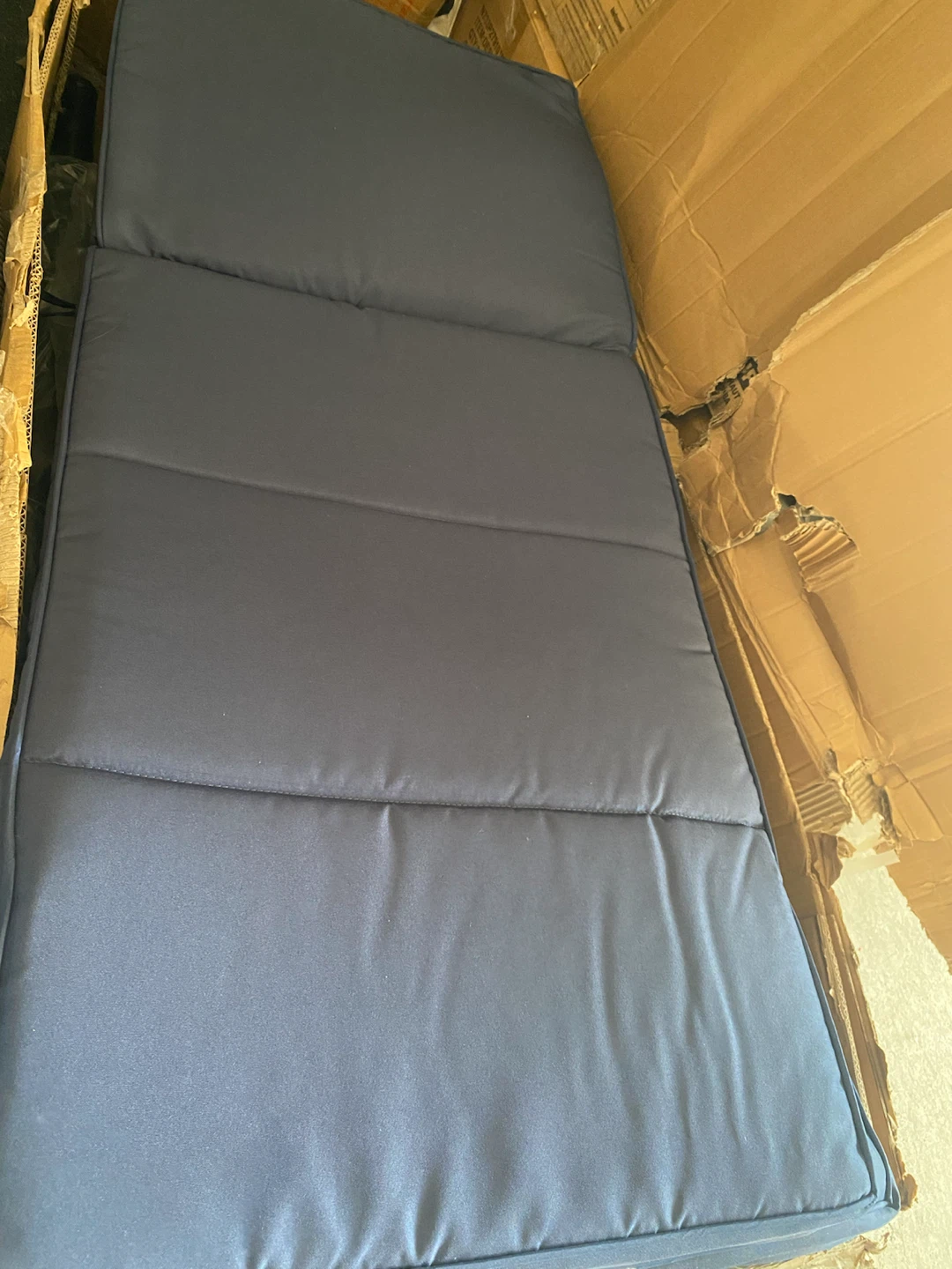 Blue 2-Seater Patio Swing - photo 3