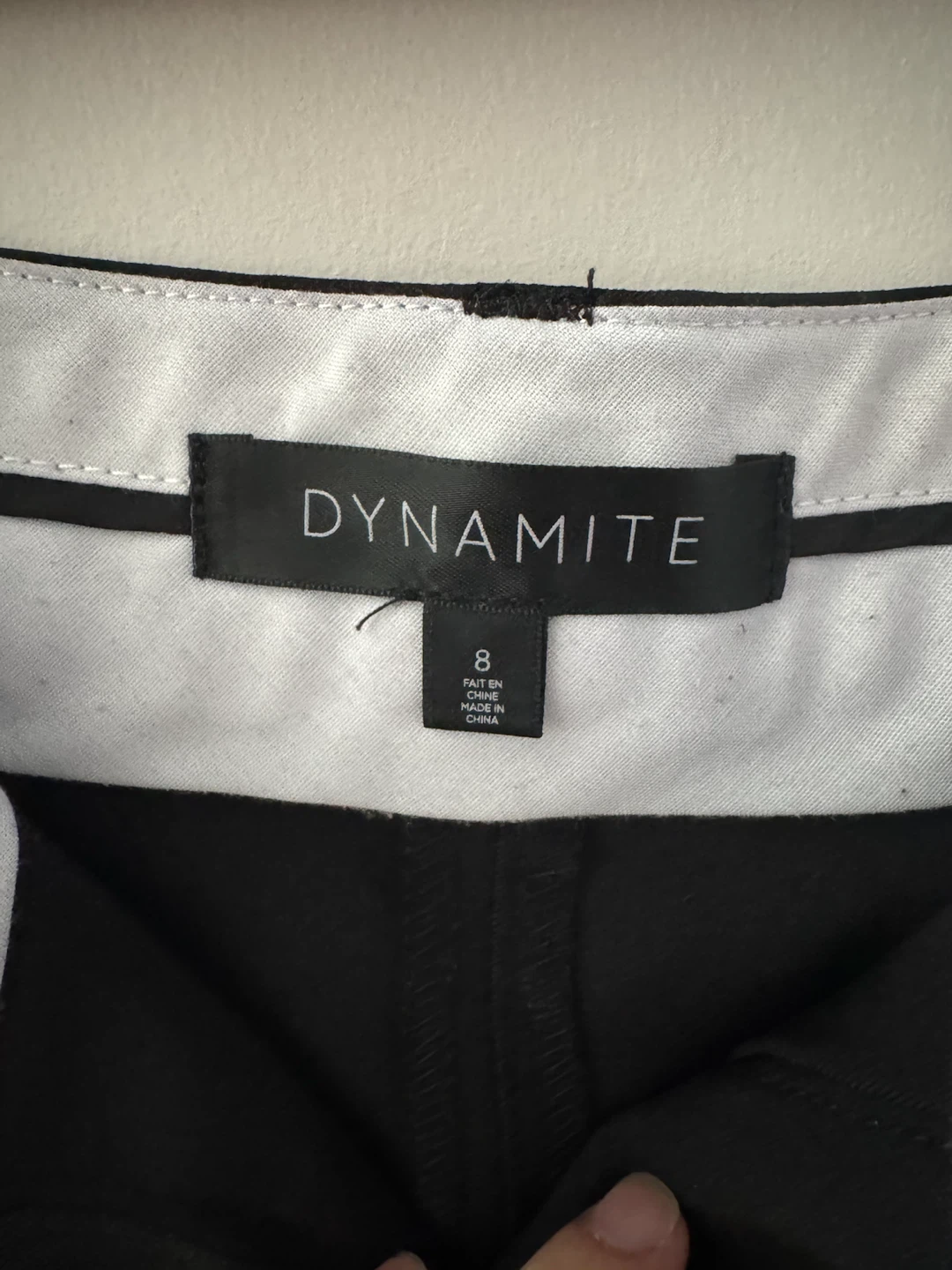 Dynamite Black Skort Size 8 - photo 2