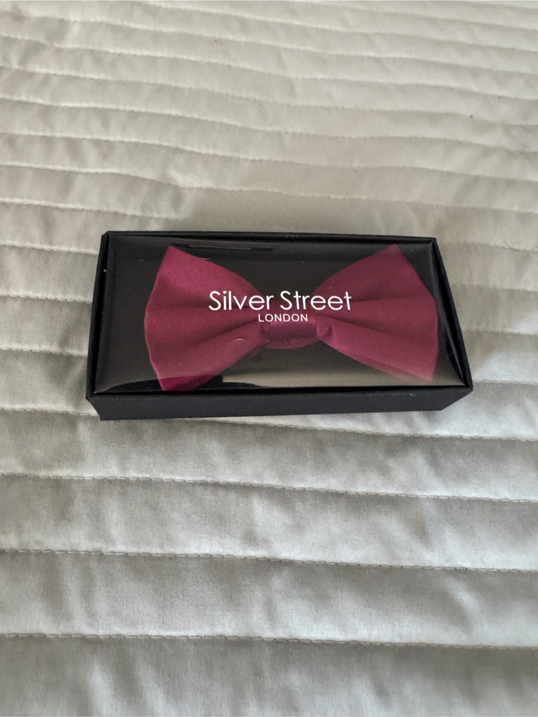 Silver Street London Bow Tie