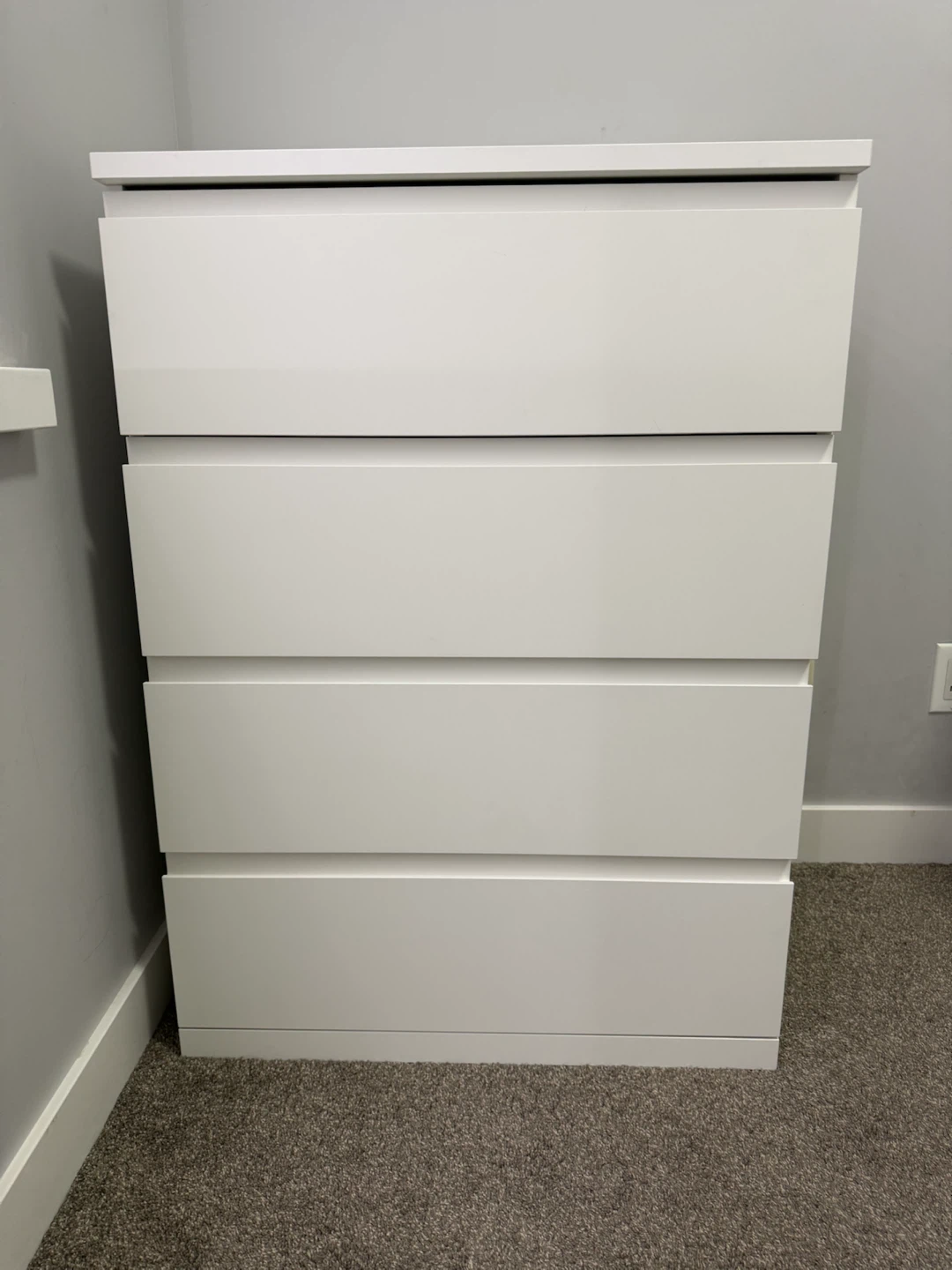 IKEA 4-Drawer Dresser – Like New