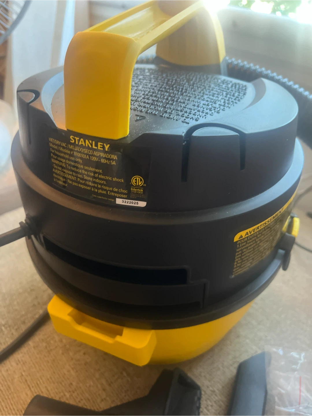 Stanley 1.5 HP Wet/Dry Vacuum TODAY only - photo 4