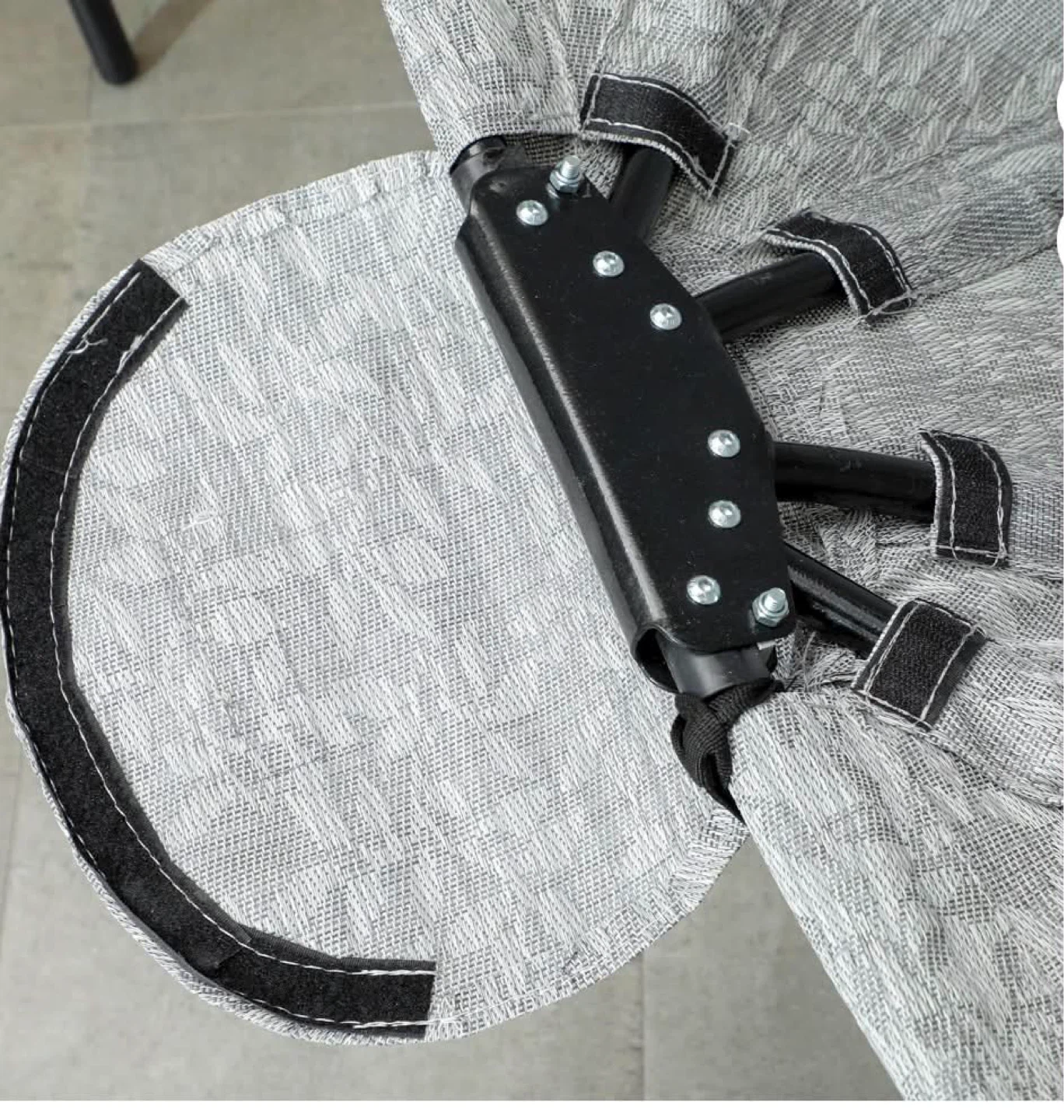 Grey Hanging Egg Chair with Stand - photo 4