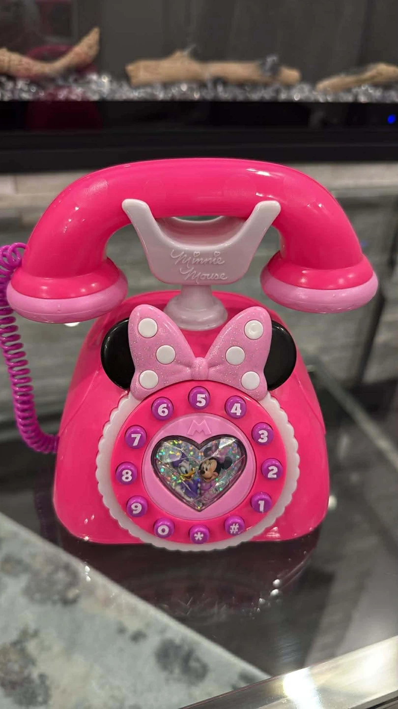 Minnie Mouse Toy Rotary Phone - photo 2