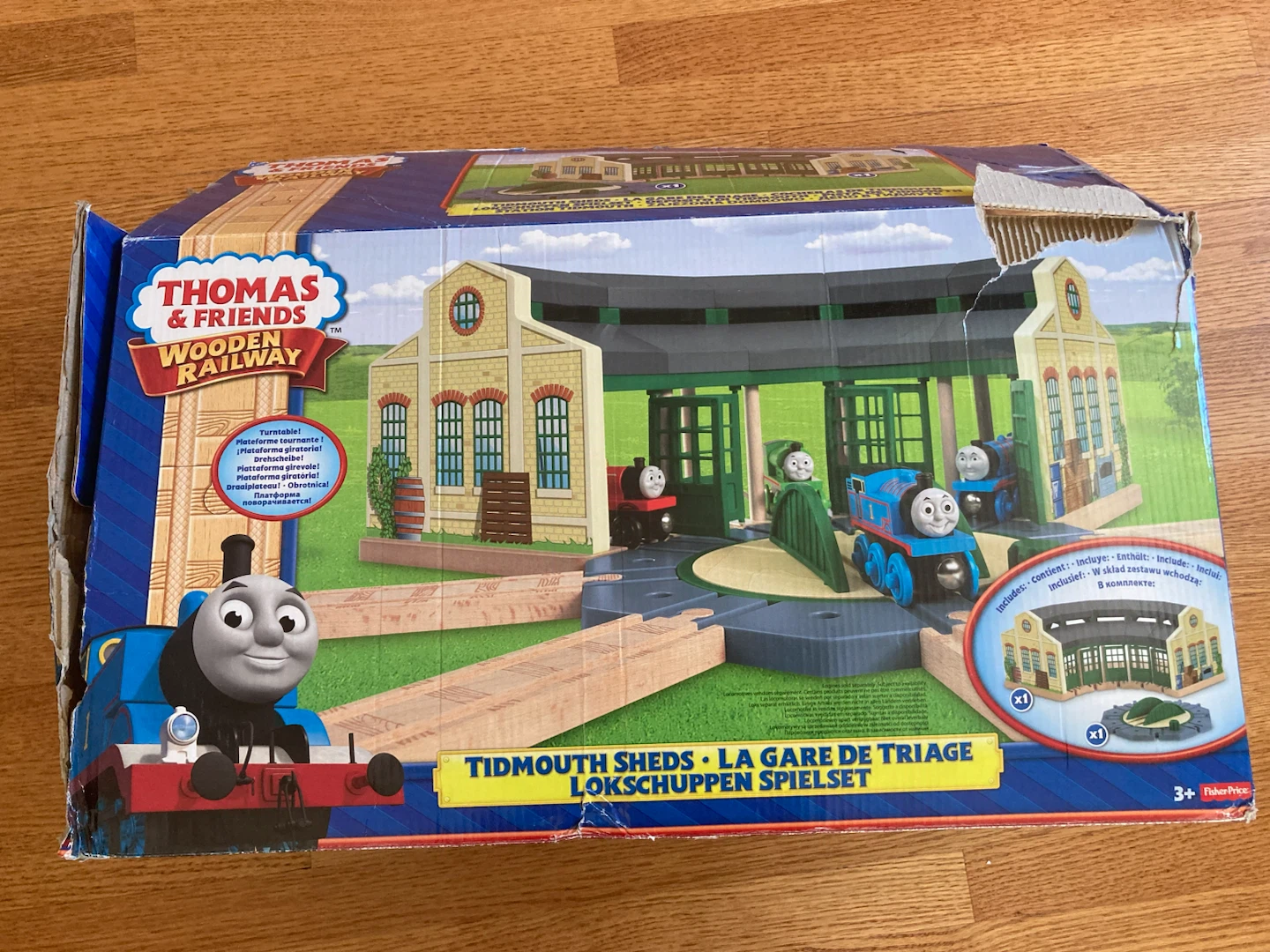 Thomas & Friends Wooden Railway Tidmouth Sheds Playset - photo 3