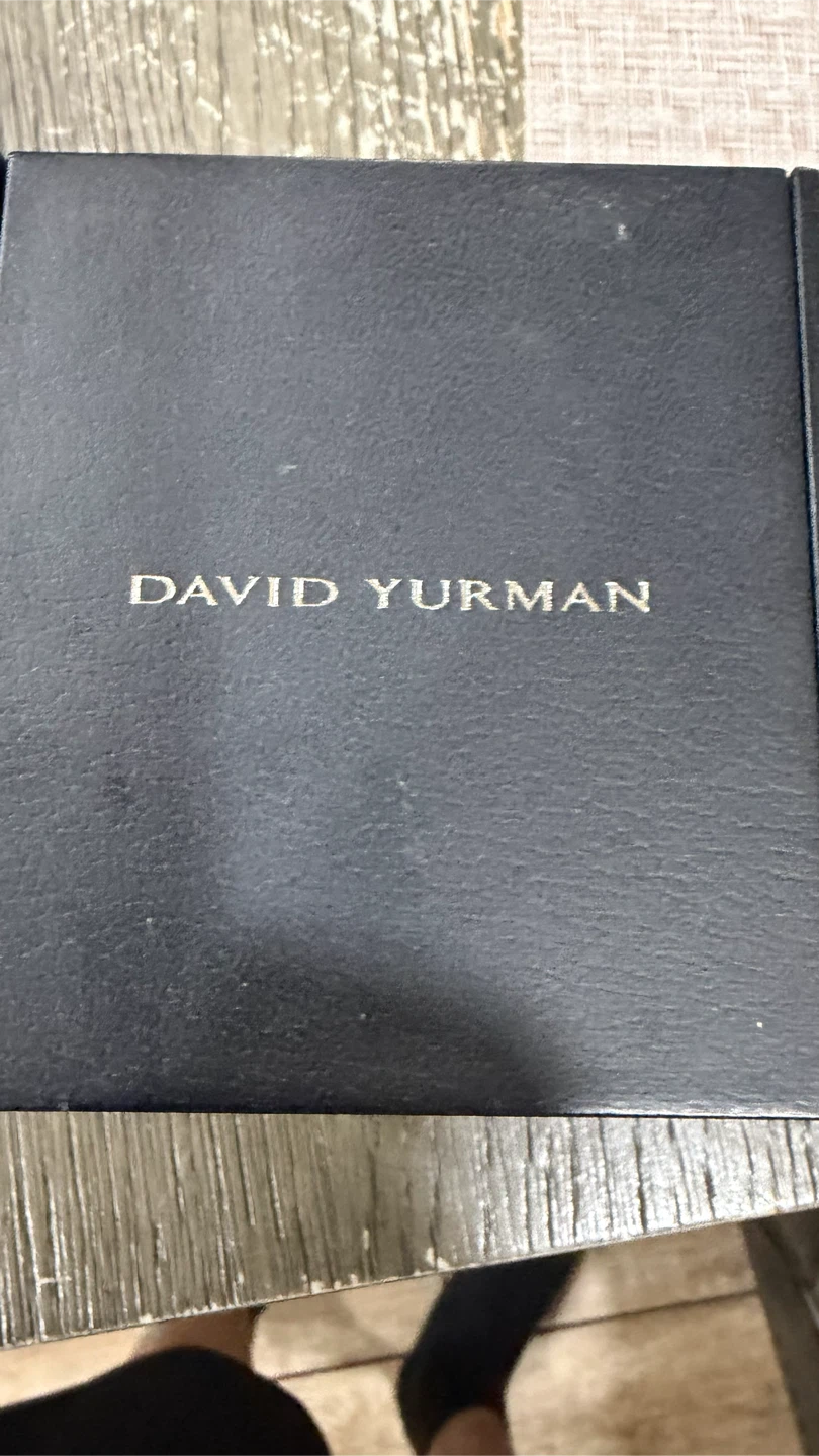 David Yurman Cable Bracelet with Black Stones