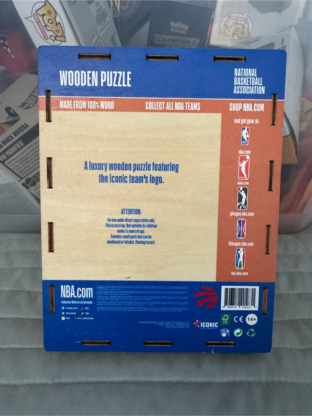 Toronto Raptors NBA Wooden Puzzle - Iconic Puzzles - photo 2