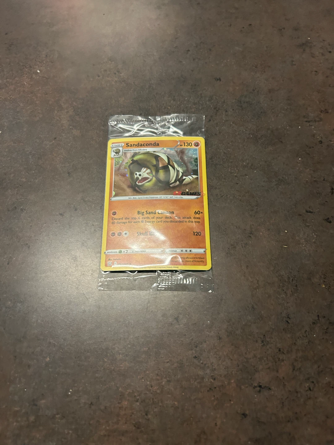 Sealed Pokemon EN Promo Card Sandaconda - photo 3