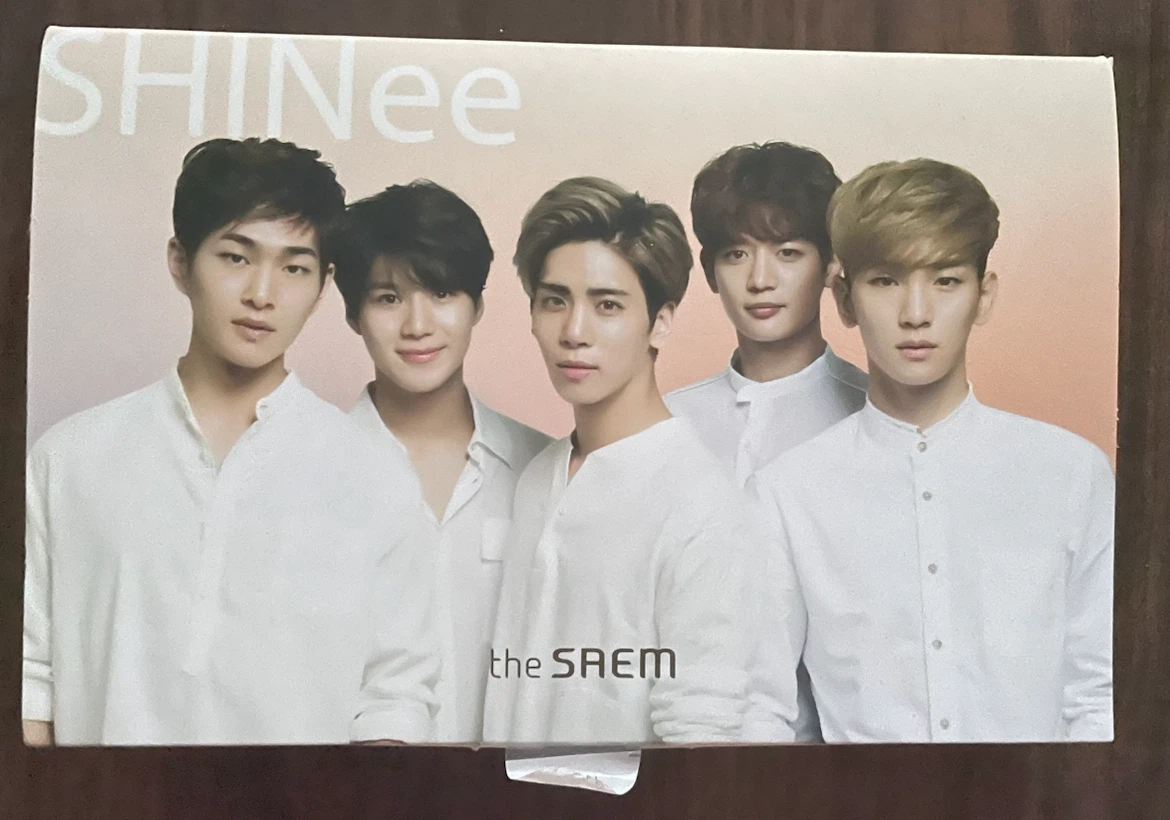 The Saem SHINee Hand Cream Set Taemin bookmarks included