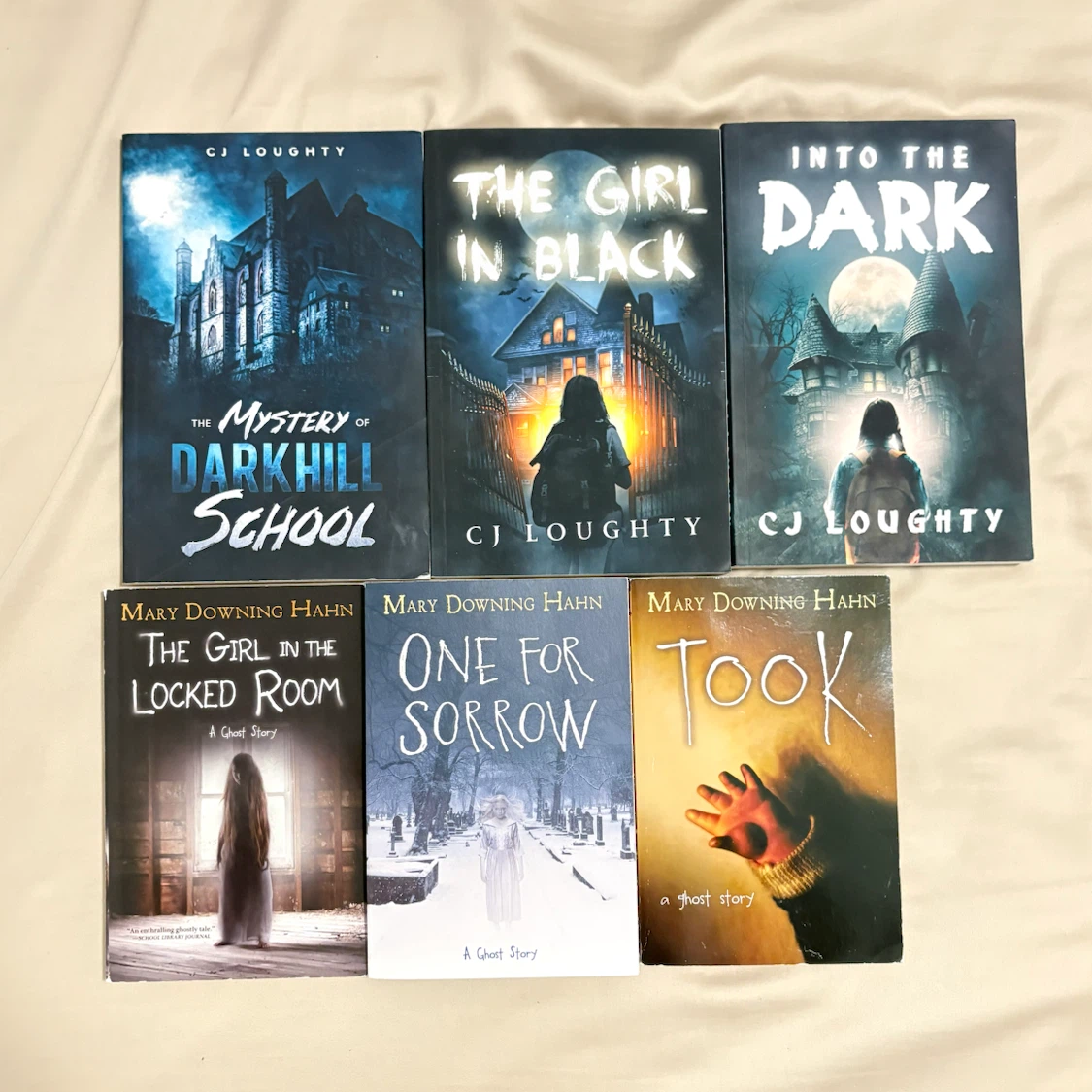 Collection of 6 Young Adult Ghost Story Books