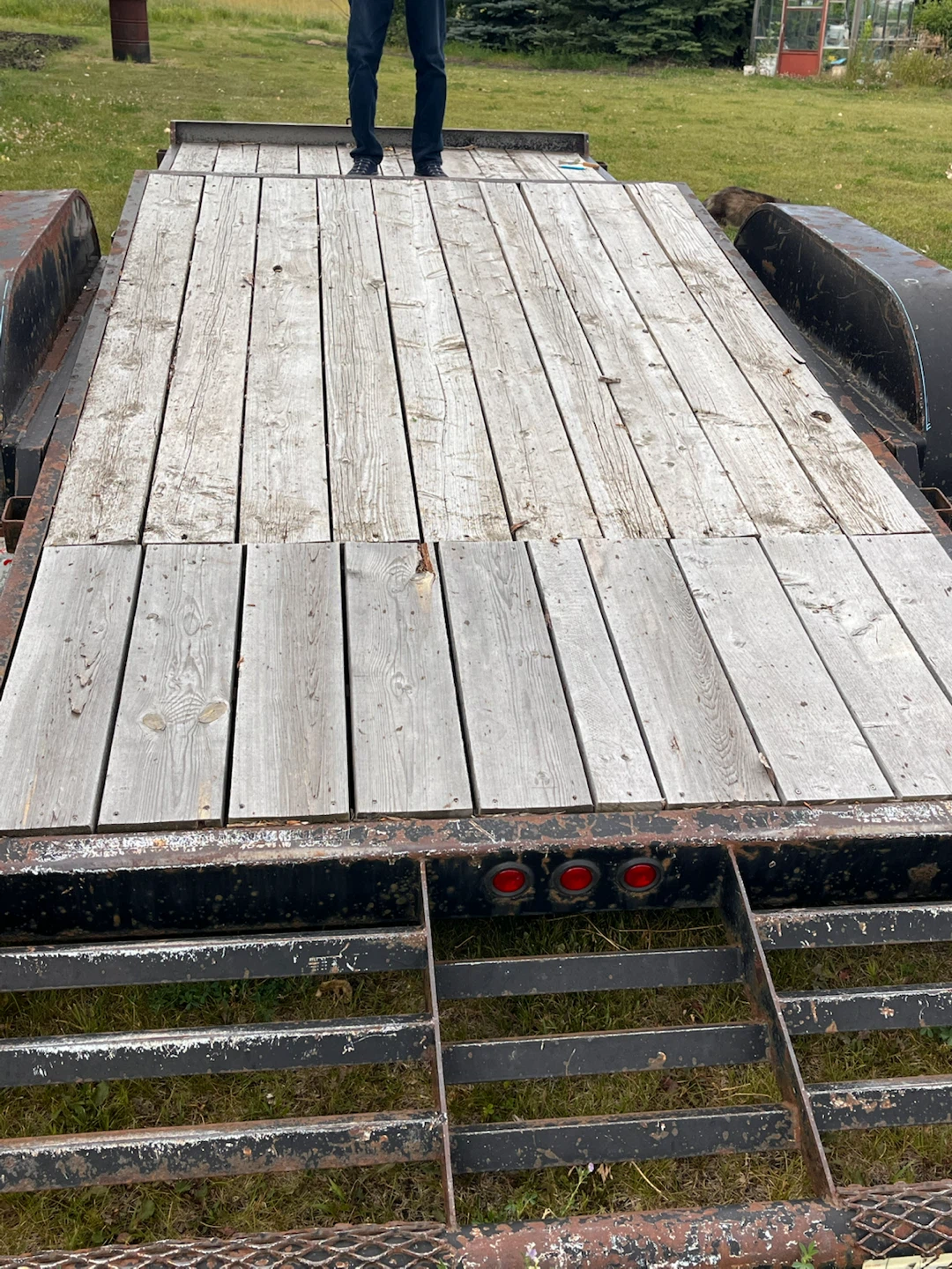 18 foot flat deck trailer with Tilt - photo 5
