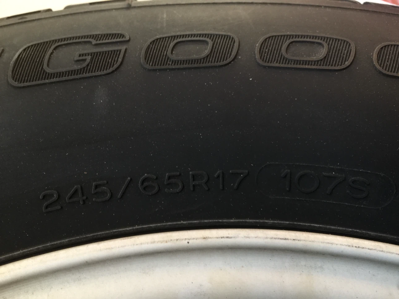 BFGOODRICH Winter Tires with rims 245/65R17 - photo 5