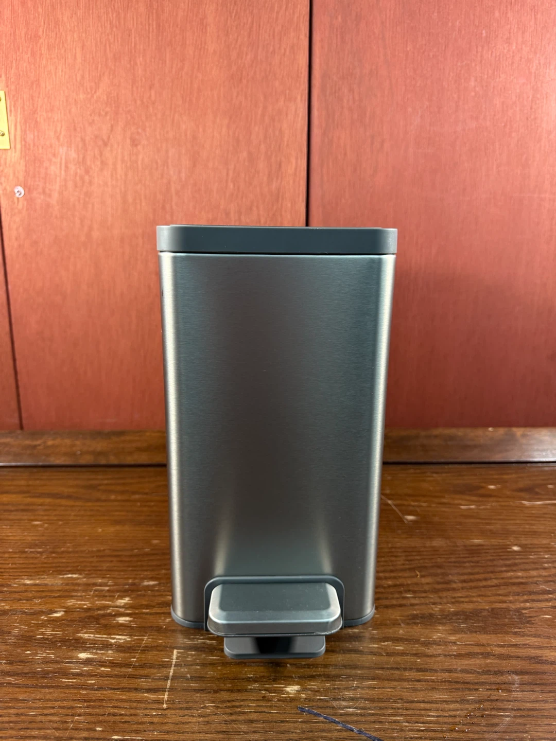 EKO 6.7L Stainless SteeL Step Trash Can