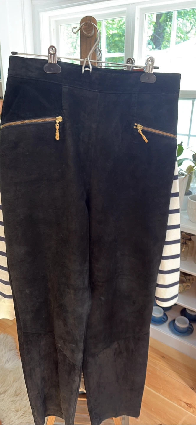 Danier Suede Pants size 10 - new - photo 3