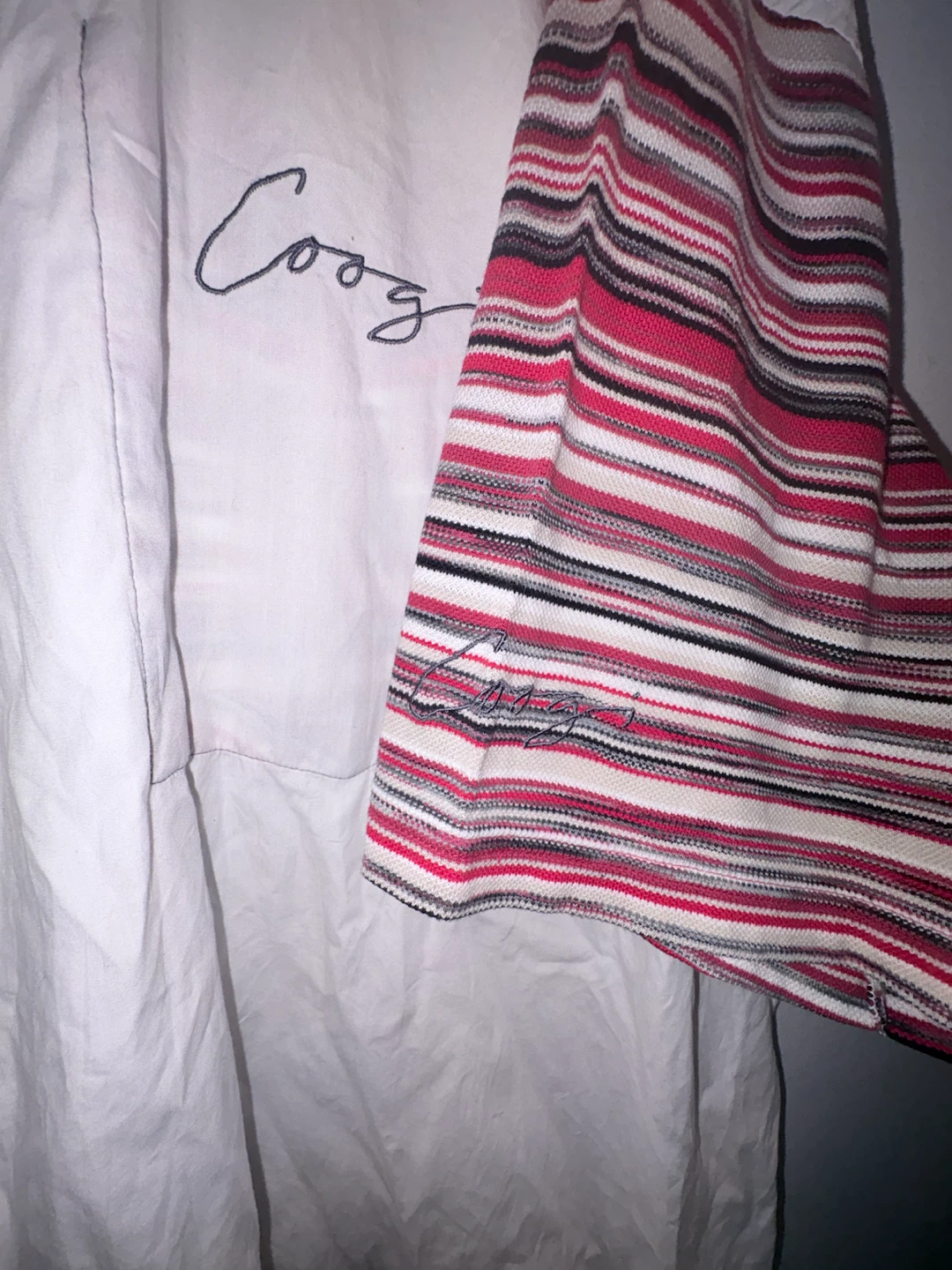 COOGI White Button Up Shirt 5XL