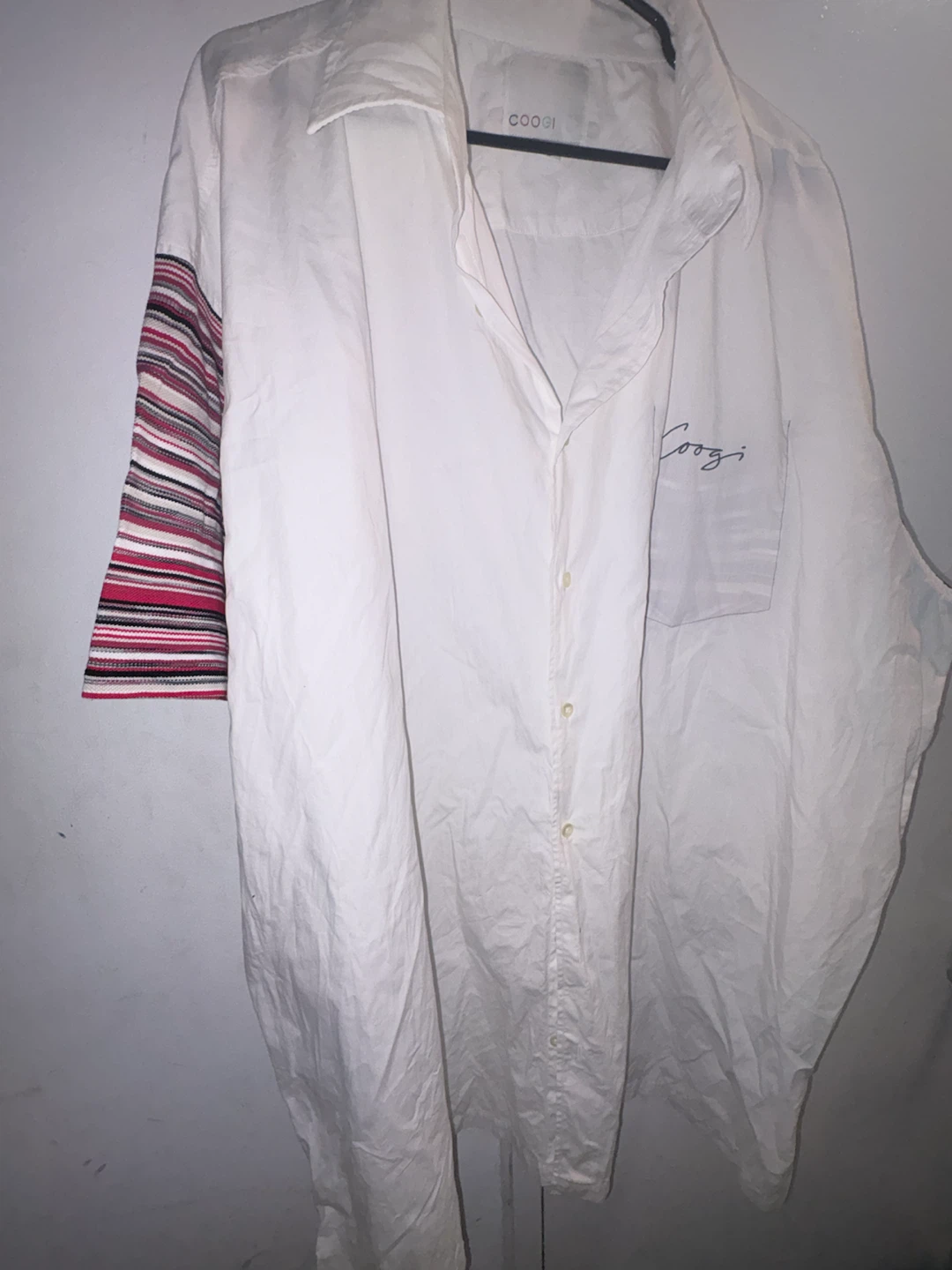 COOGI White Button Up Shirt 5XL - photo 2