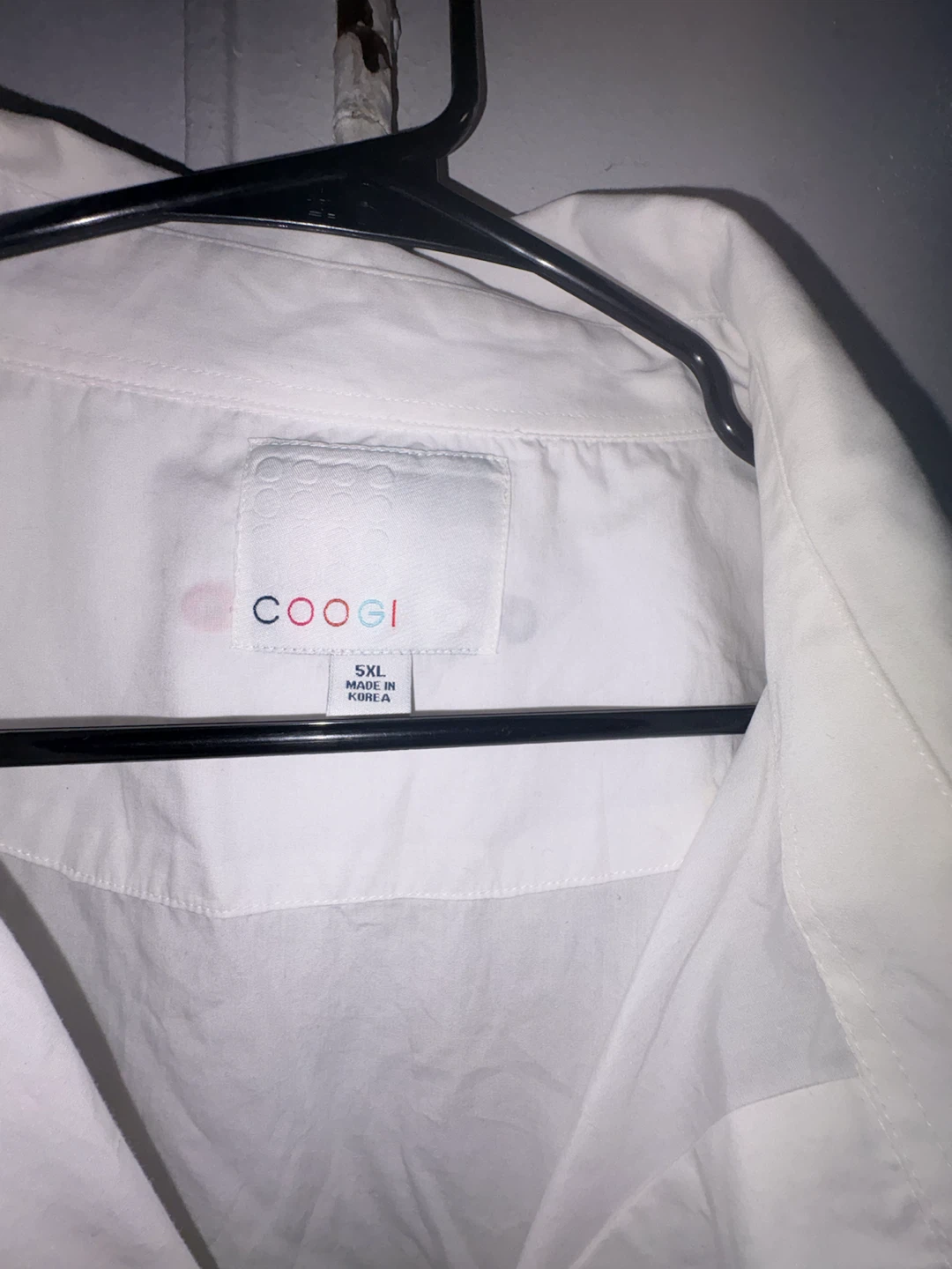 COOGI White Button Up Shirt 5XL - photo 4