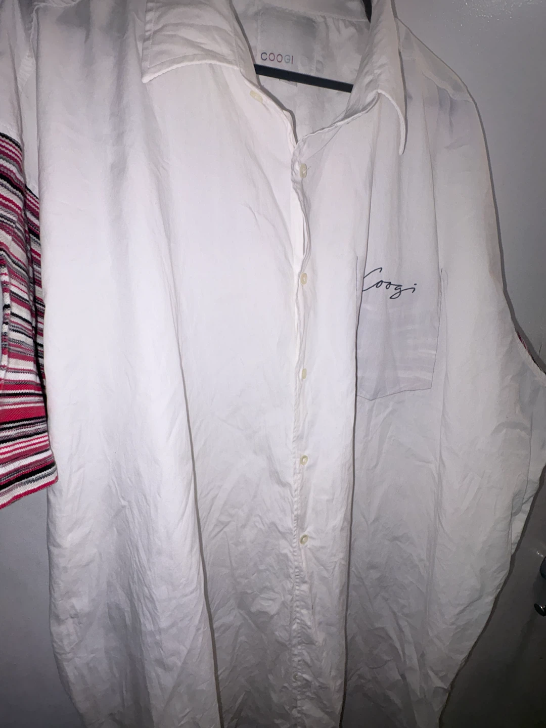 COOGI White Button Up Shirt 5XL - photo 5