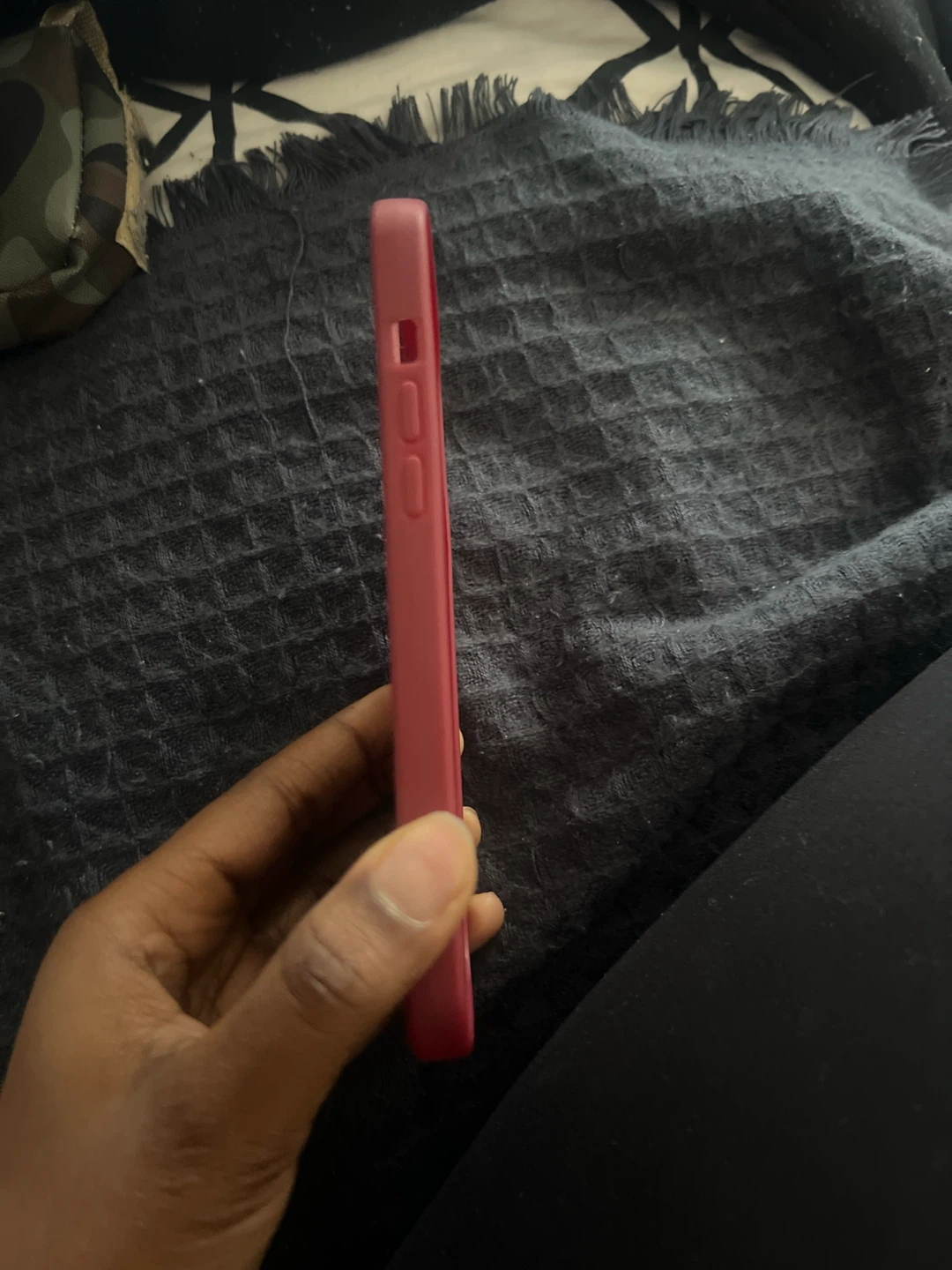 Burgundy iPhone 12 Pro Max Case - photo 3