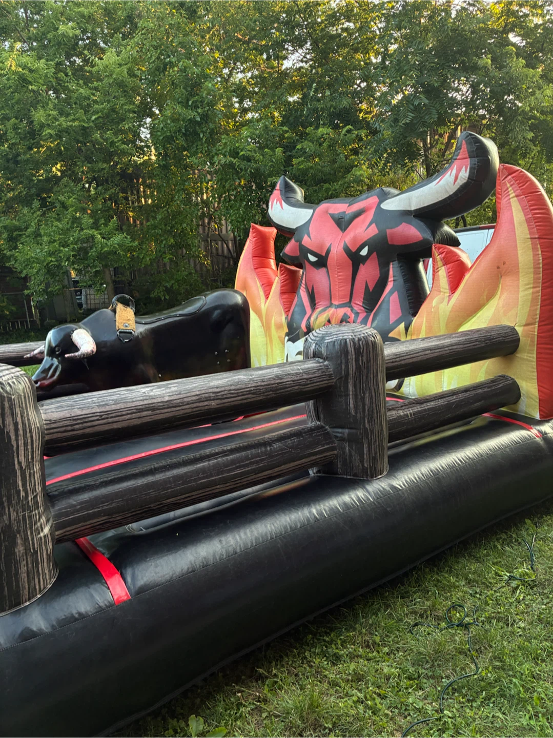 Inflatable Mechanical Bull Ride