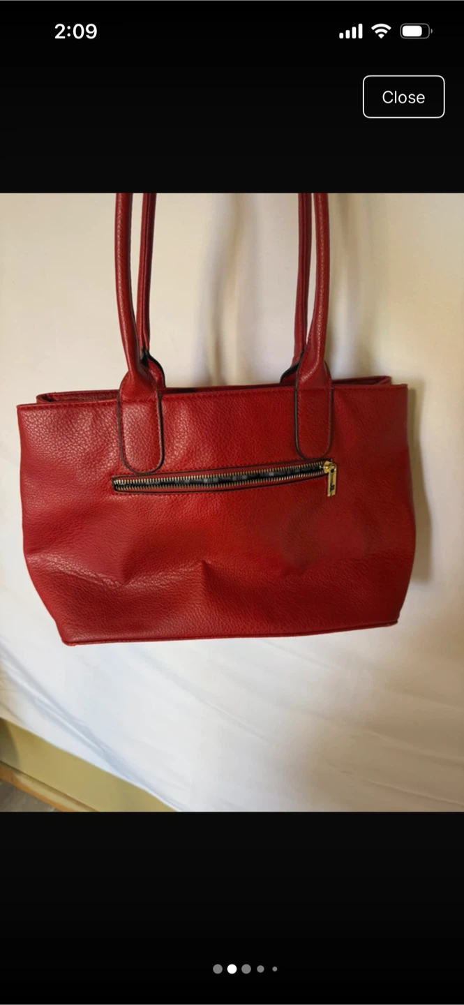 Red Tote Handbag - photo 2