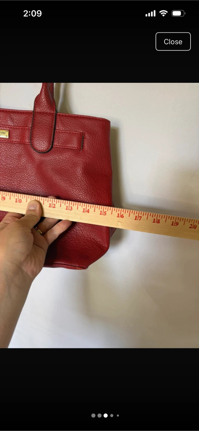 Red Tote Handbag - photo 3