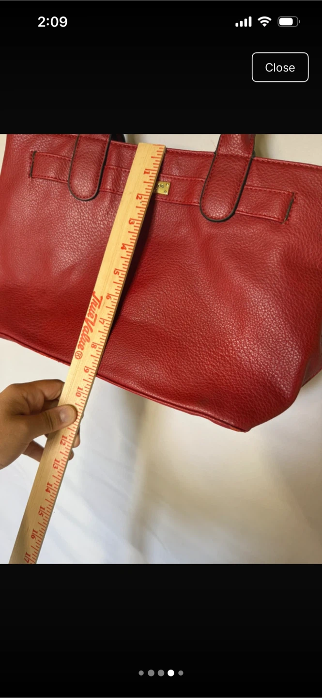 Red Tote Handbag - photo 5