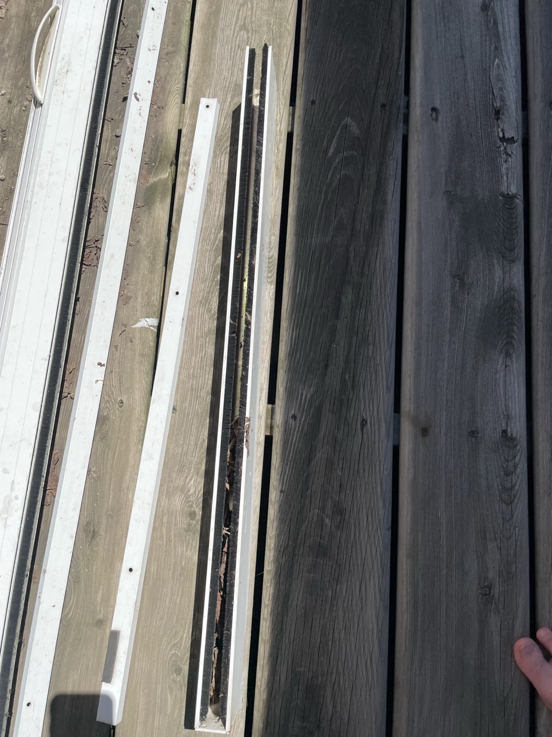 White Window Screen Frame Pieces - photo 2