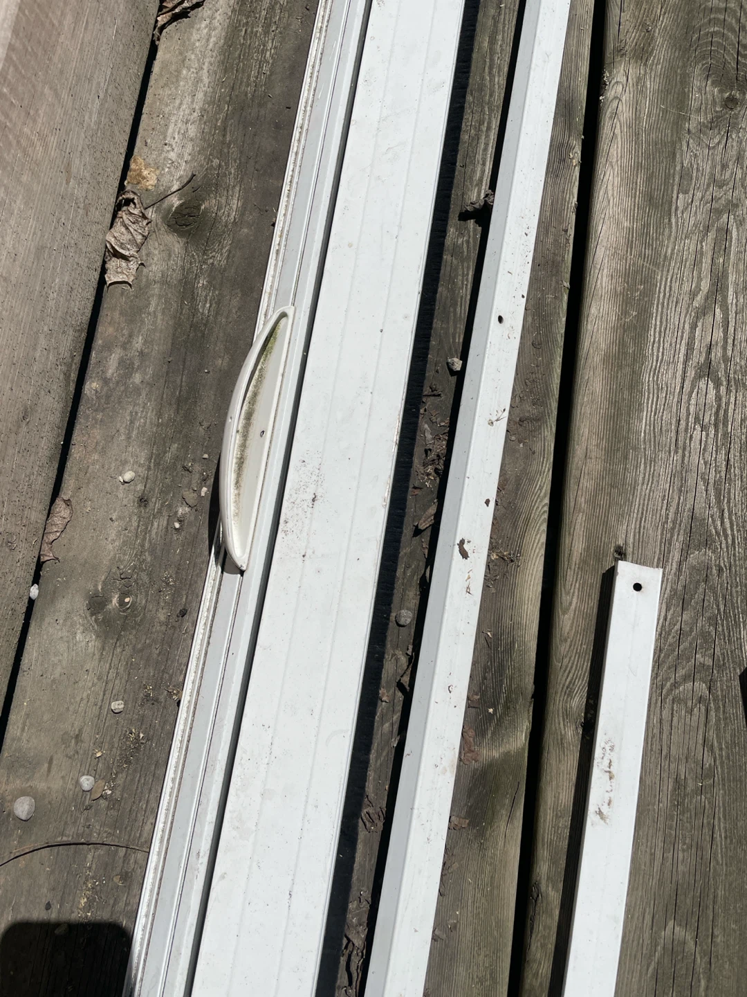 White Window Screen Frame Pieces - photo 3