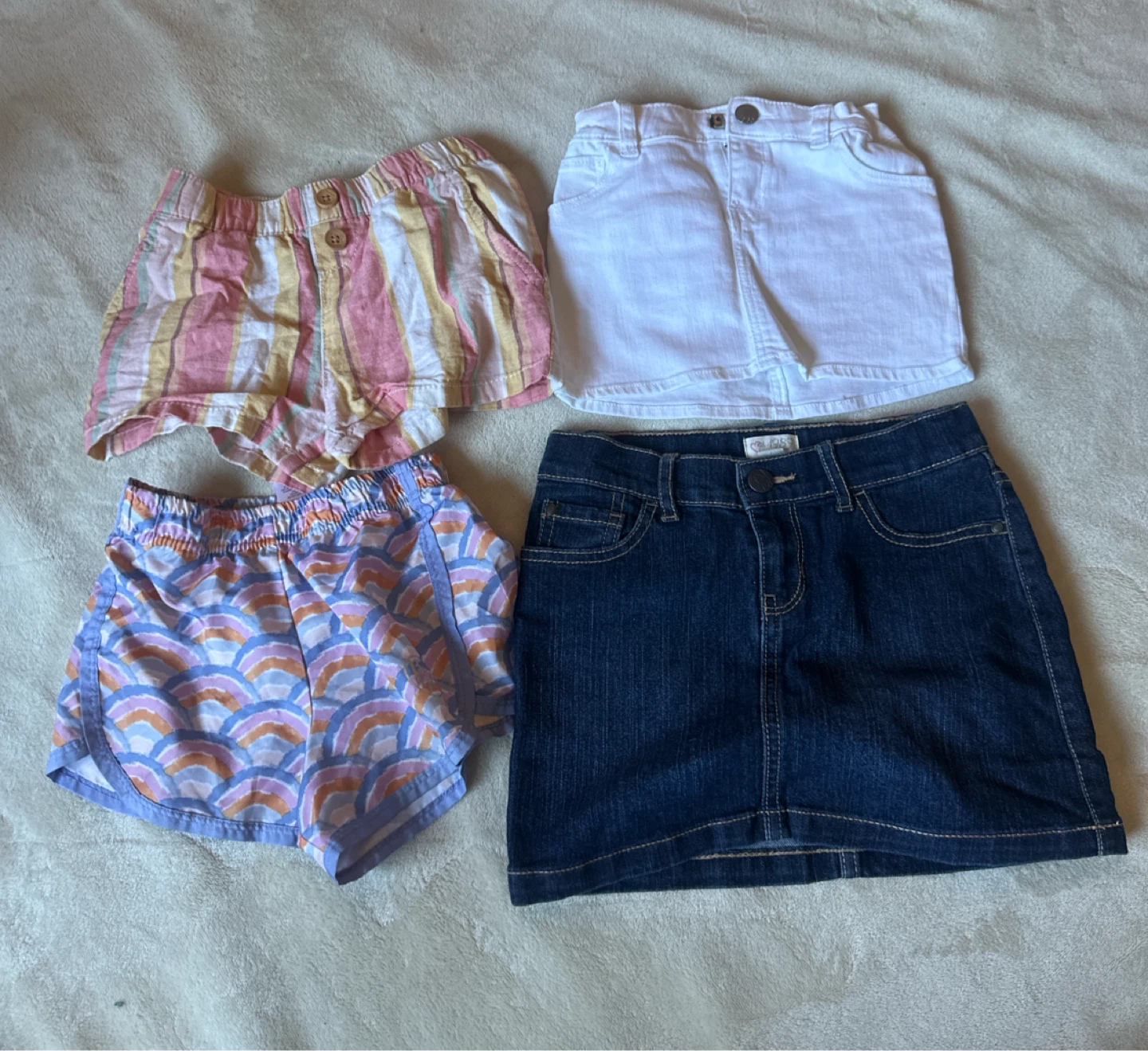 Girls' Shorts and Skirts Bundle