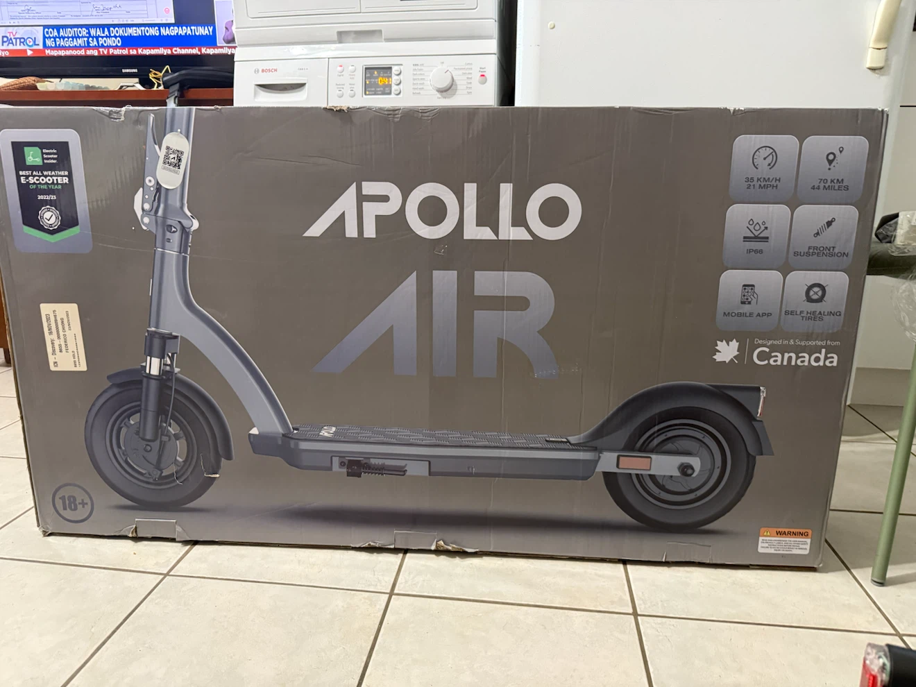 Apollo Air Electric Scooter - photo 5