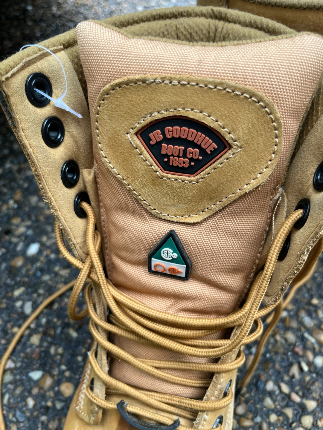 J.B. Goodhue Boot Co. Steel Toe Work Boots