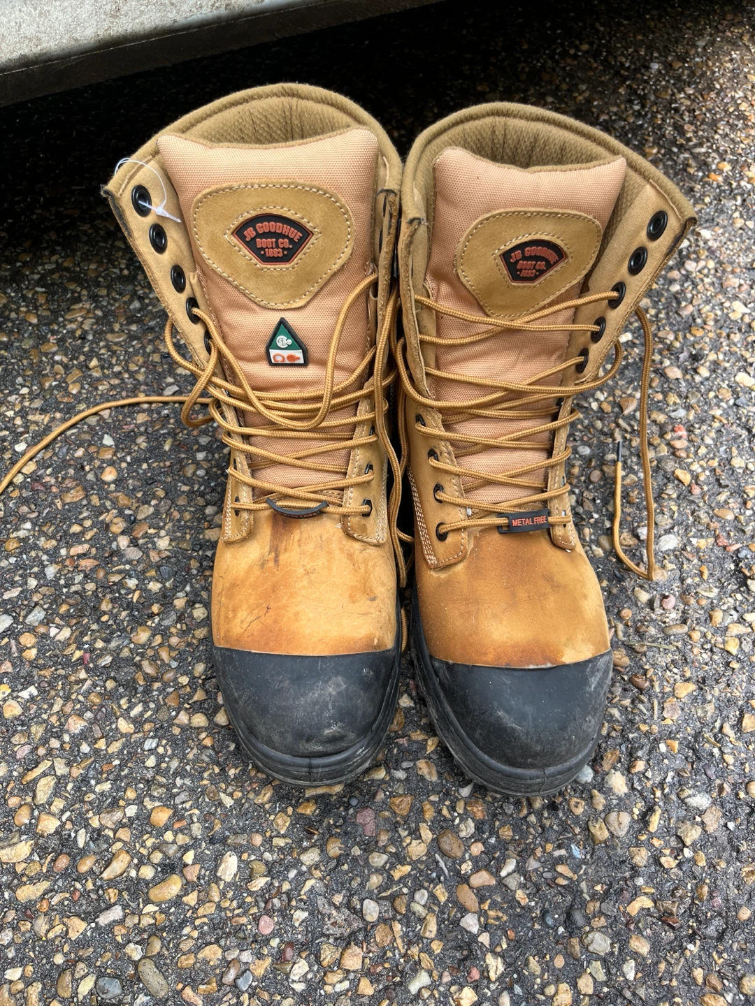 J.B. Goodhue Boot Co. Steel Toe Work Boots - photo 2