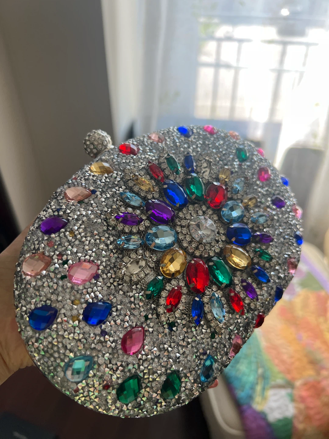 Rhinestone Clutch Evening Bag