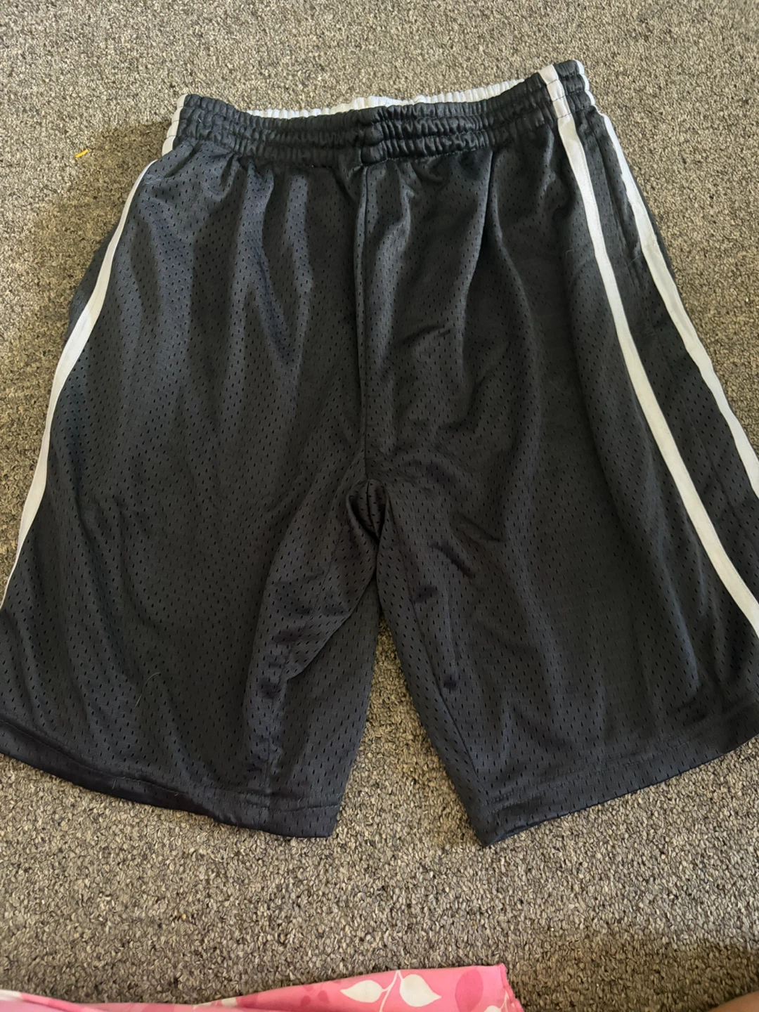 Rawlings Black Polyester Athletic Shorts