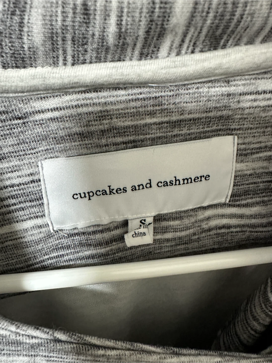 Cupcakes and Cashmere Grey Moto Jacket Size S - photo 2