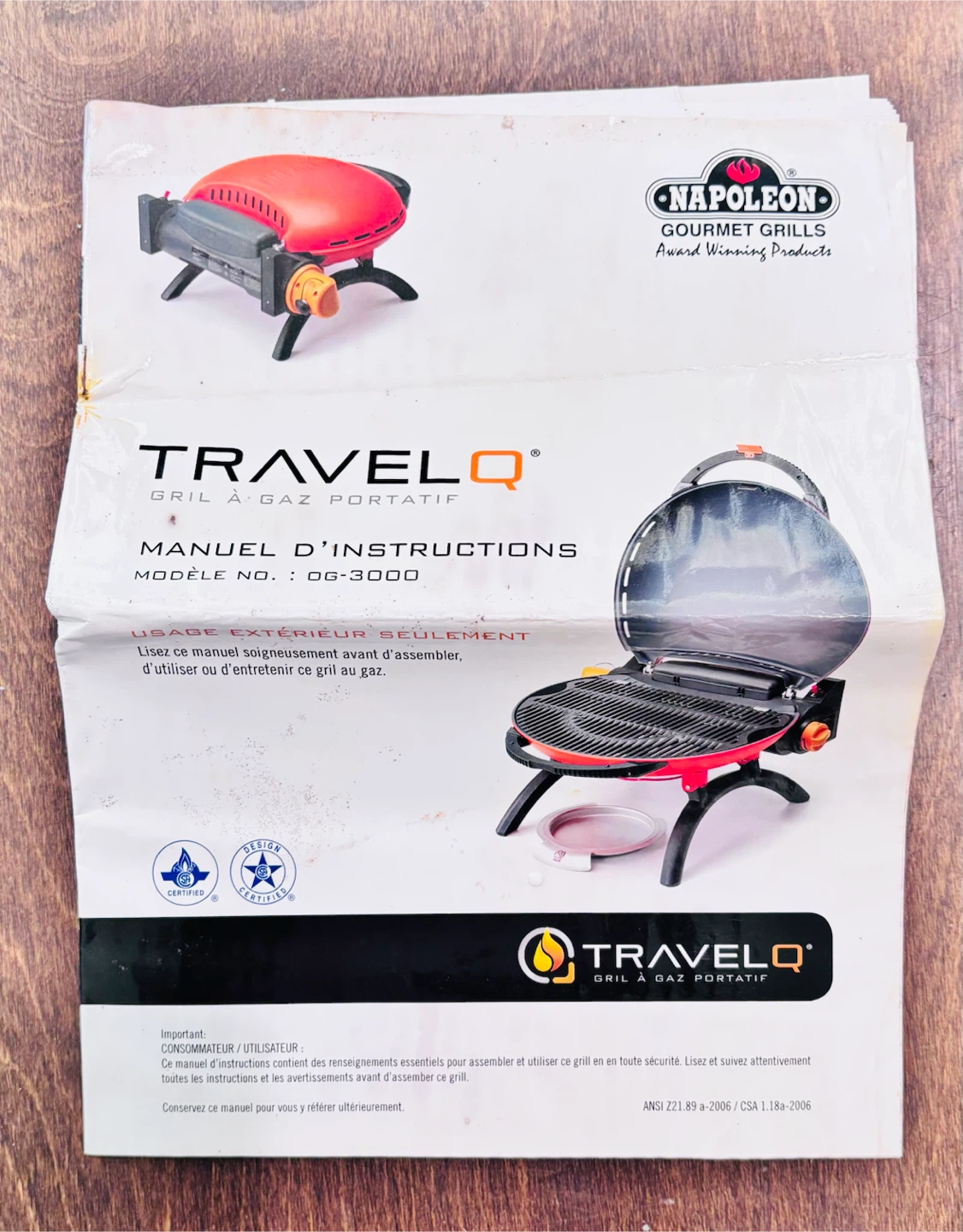 Napoleon Travel Q Portable Gas Grill - photo 4