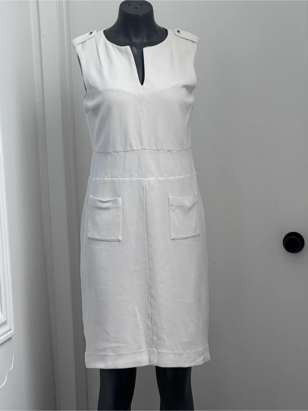Tory Burch White Dress Size M