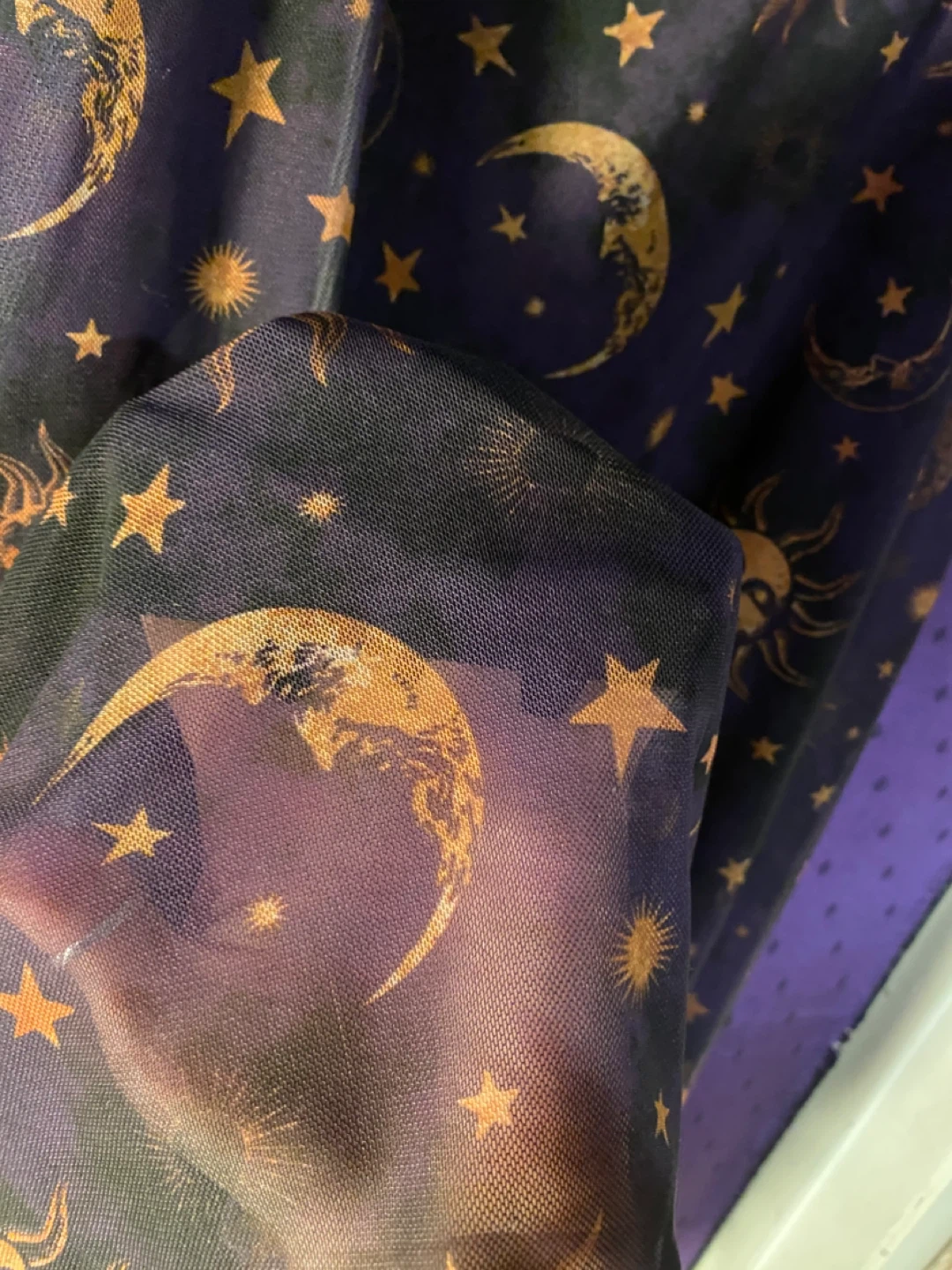 Cosmic Aura Celestial Print Midi Skirt - photo 3