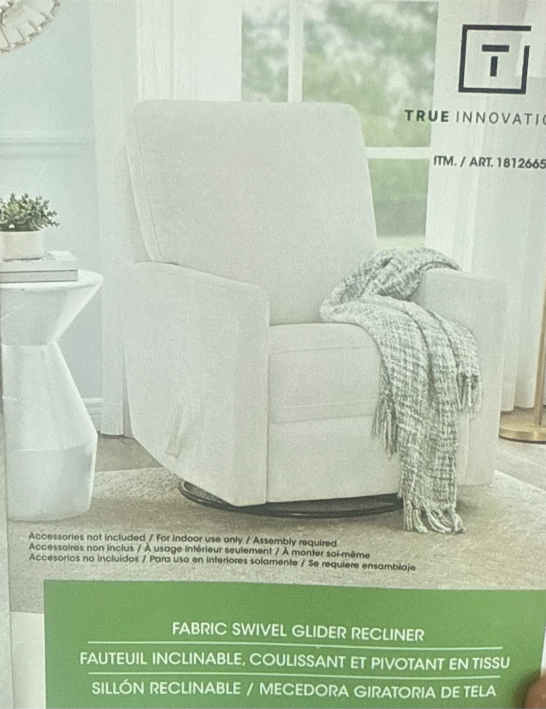 Swivel Glider Recliner - True Innovations