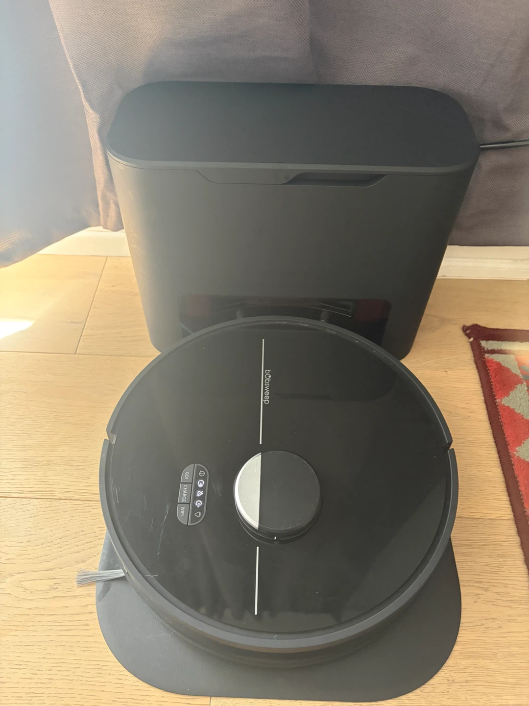 bObsweep Dustin Robot Vacuum & Mop with Self-Empty Base