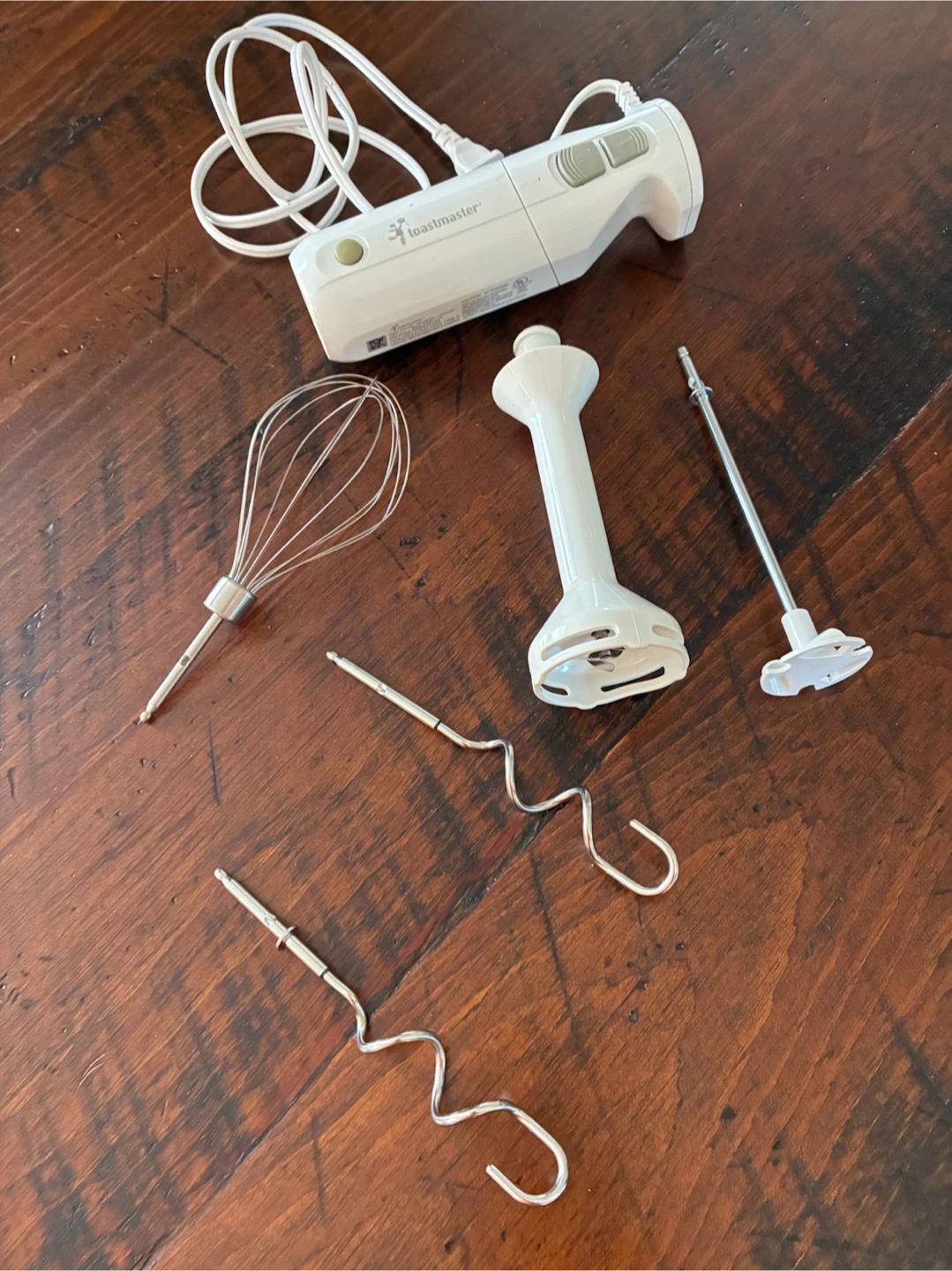 Toastmaster Hand Mixer with Attachments