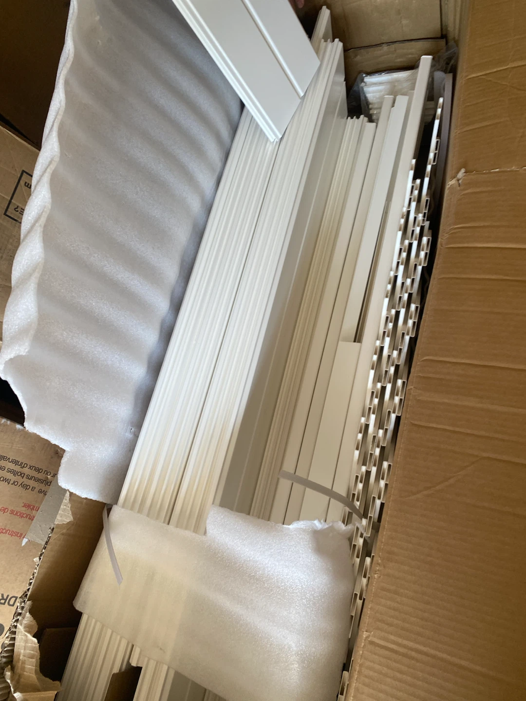 White Lattice Panels and Posts - photo 5