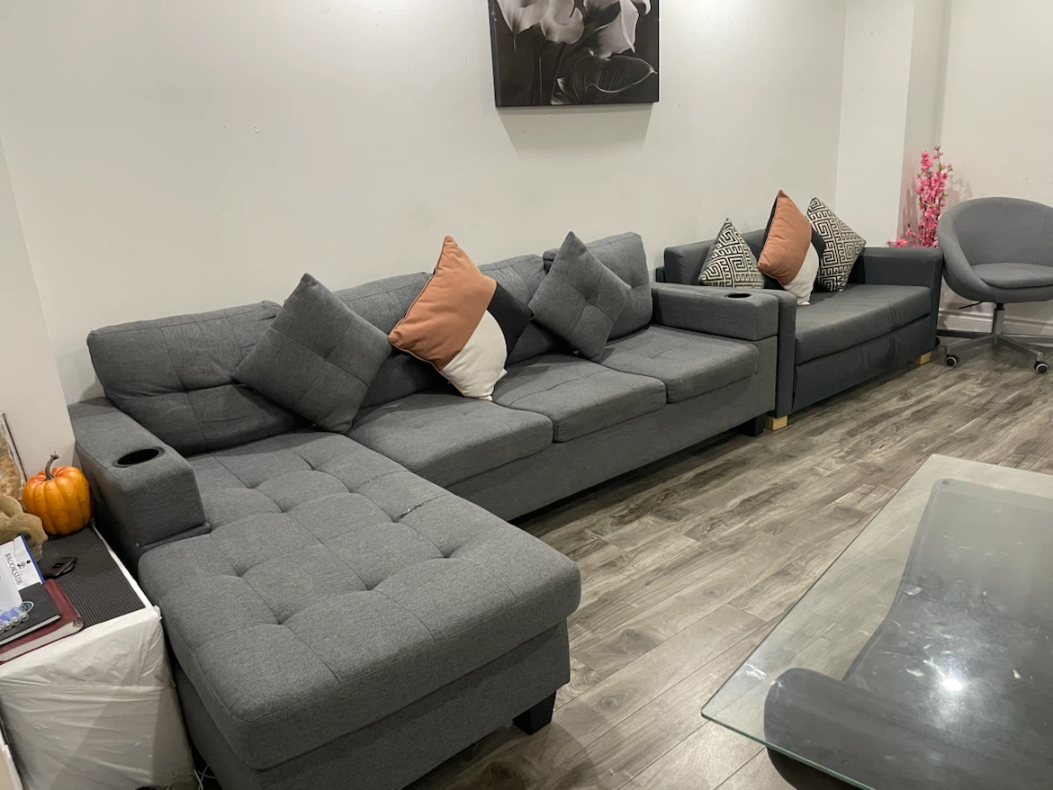 Grey Sectional Sofa