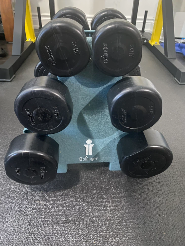 Bollinger Dumbbell Set with Rack