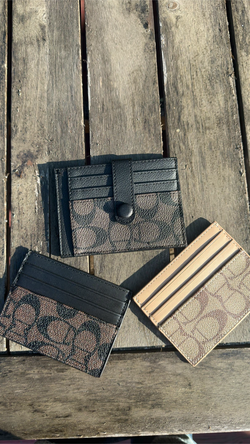 Coach Card Holder Set