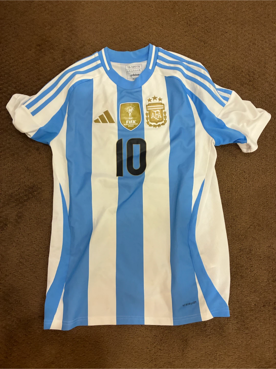 Argentina Messi #10 Soccer Jersey