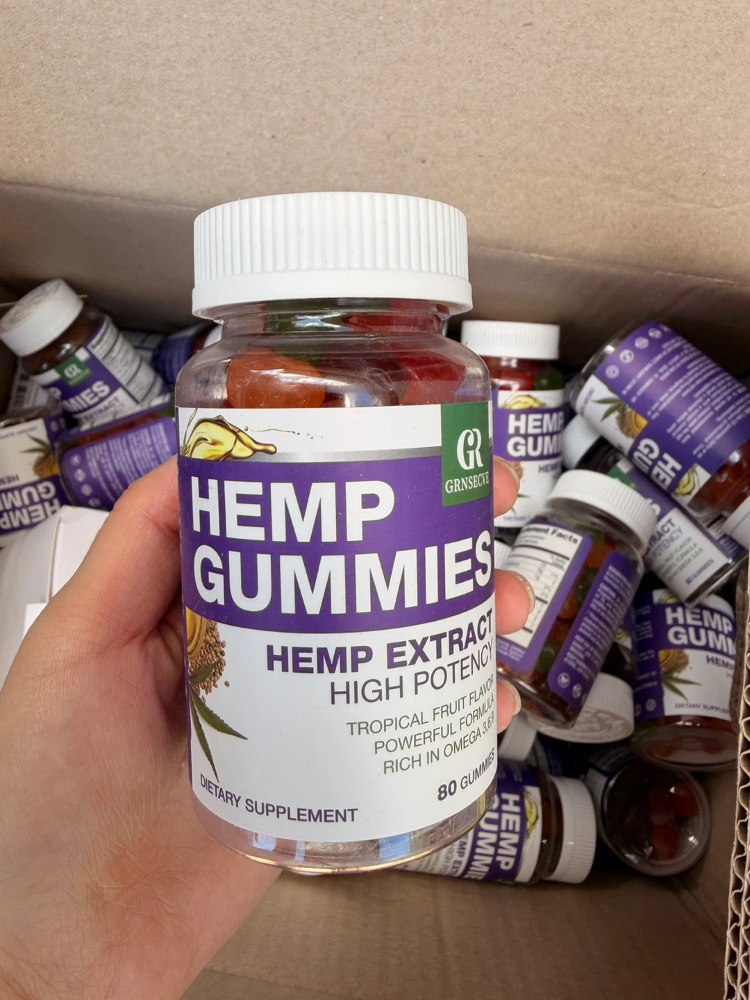 WHOLE BOX Hemp Gummies
