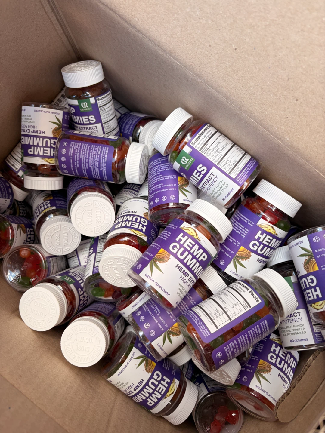 WHOLE BOX Hemp Gummies - photo 4